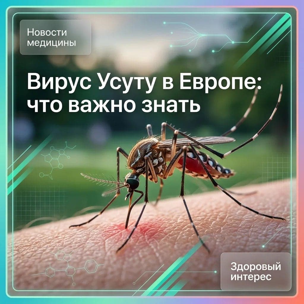 Вирус Усуту в Европе: что важно знать