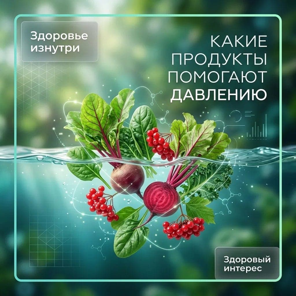 Какие продукты помогают давлению