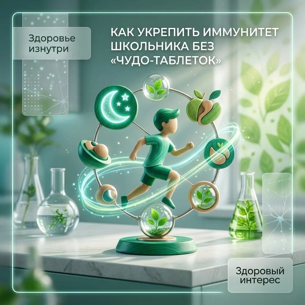 Как укрепить иммунитет школьника без «чудо-таблеток»