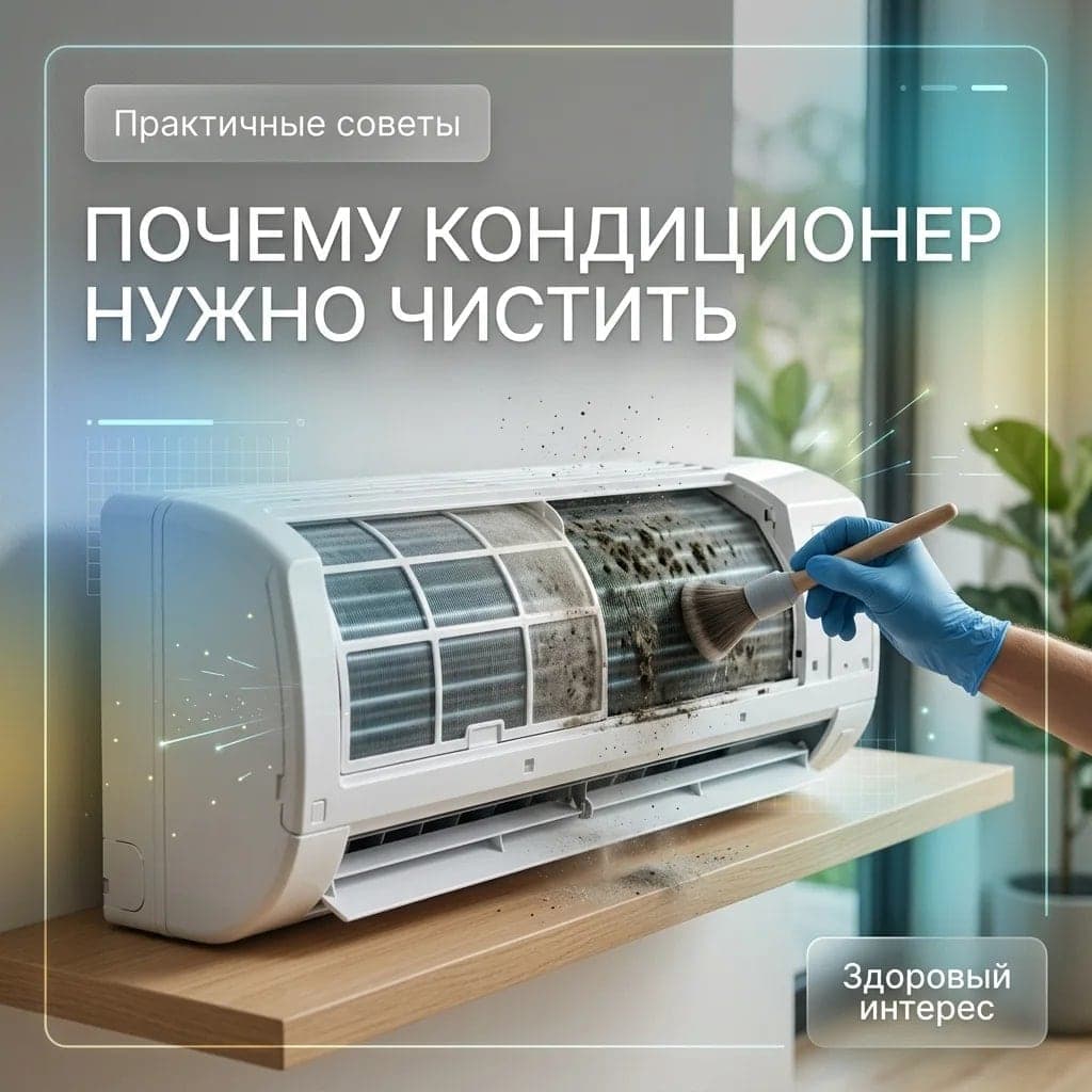 Почему кондиционер нужно чистить