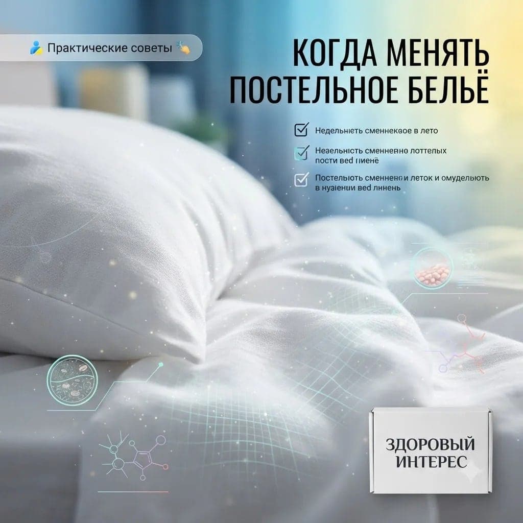 Когда менять постельное белье