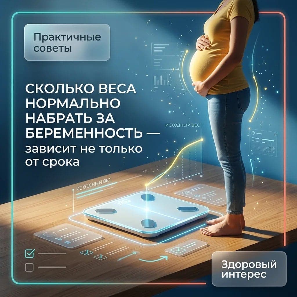 Сколько веса нормально набрать за беременность — зависит не только от срока