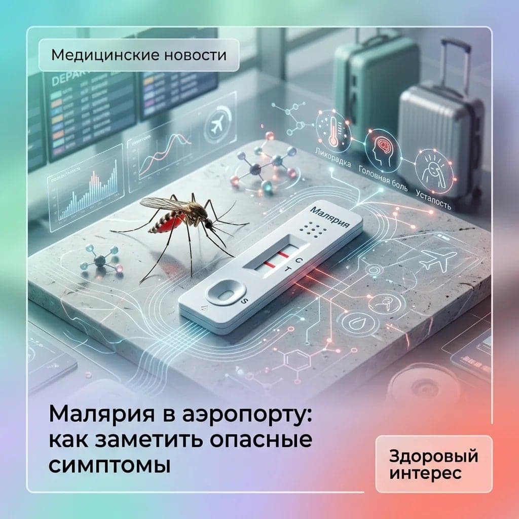 Малярия в аэропорту: как не пропустить опасные симптомы