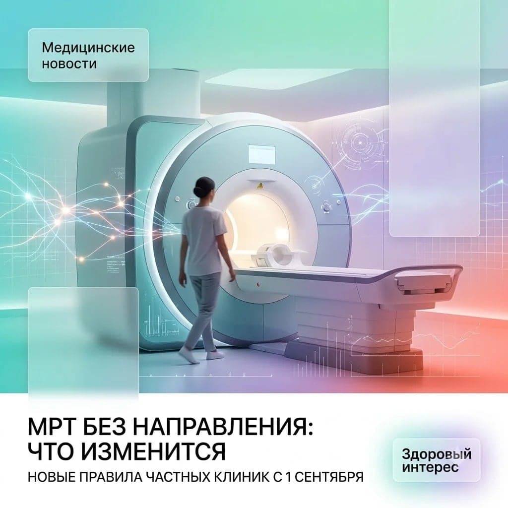 МРТ без направления: что изменится с 1 сентября и где всё равно нужен врач