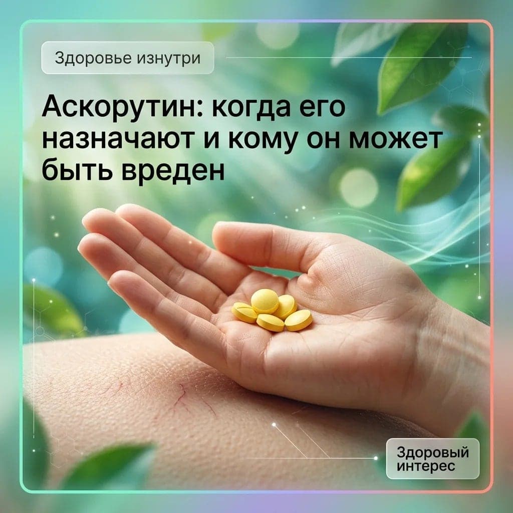 Аскорутин: когда его назначают и кому он может быть вреден