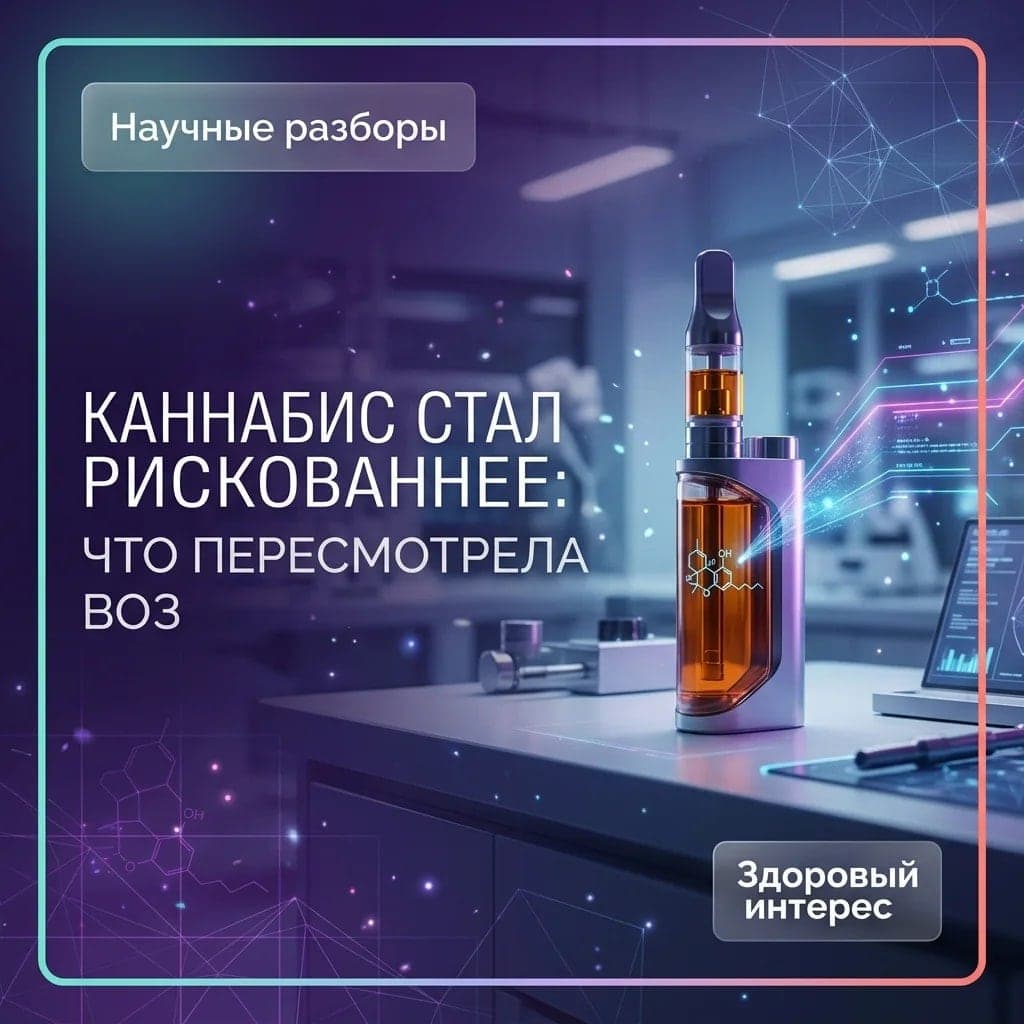 Каннабис стал рискованнее: что пересмотрела ВОЗ