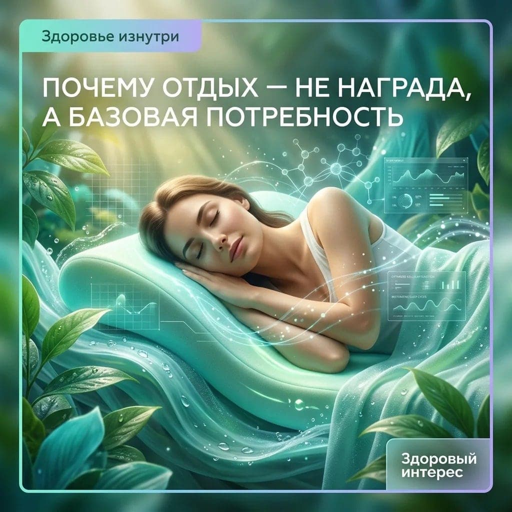 Почему отдых — это не награда, а базовая потребность