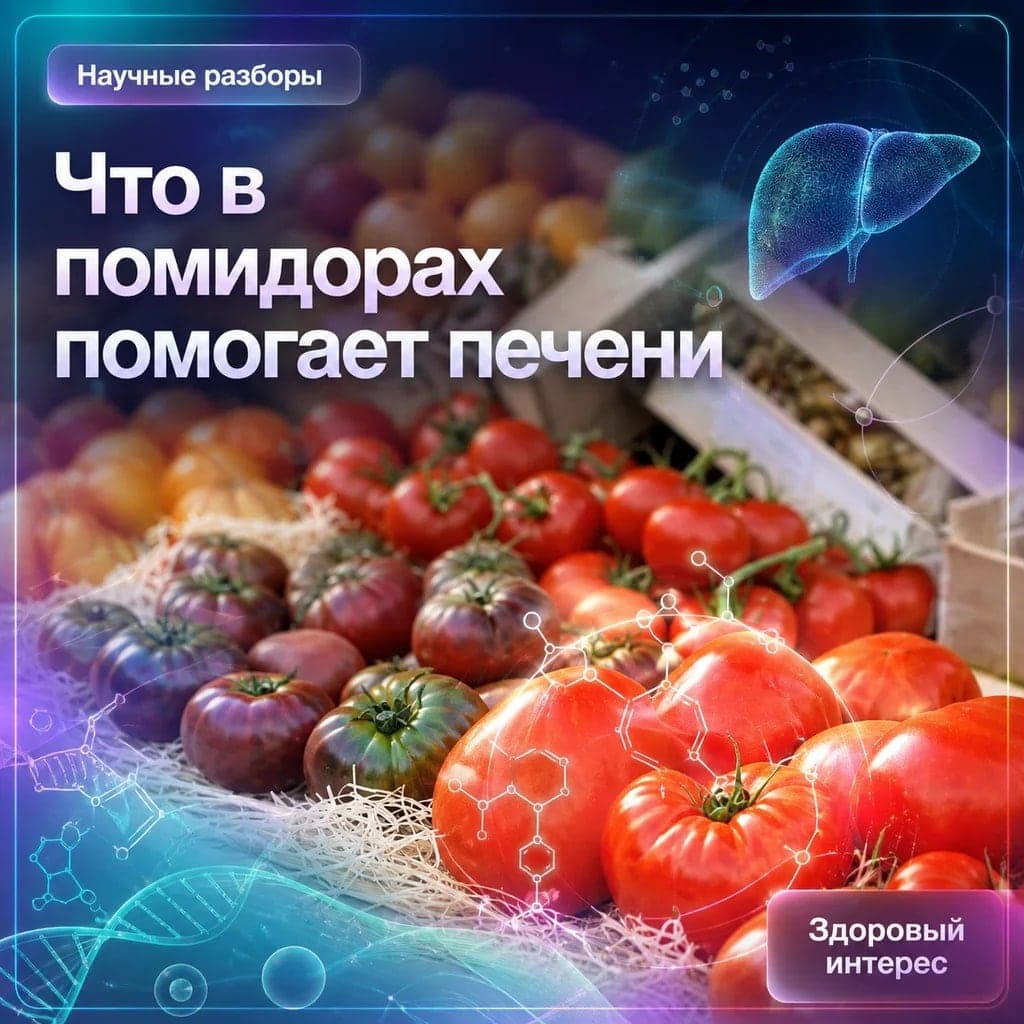 Не только ликопин: что в помидорах помогает печени
