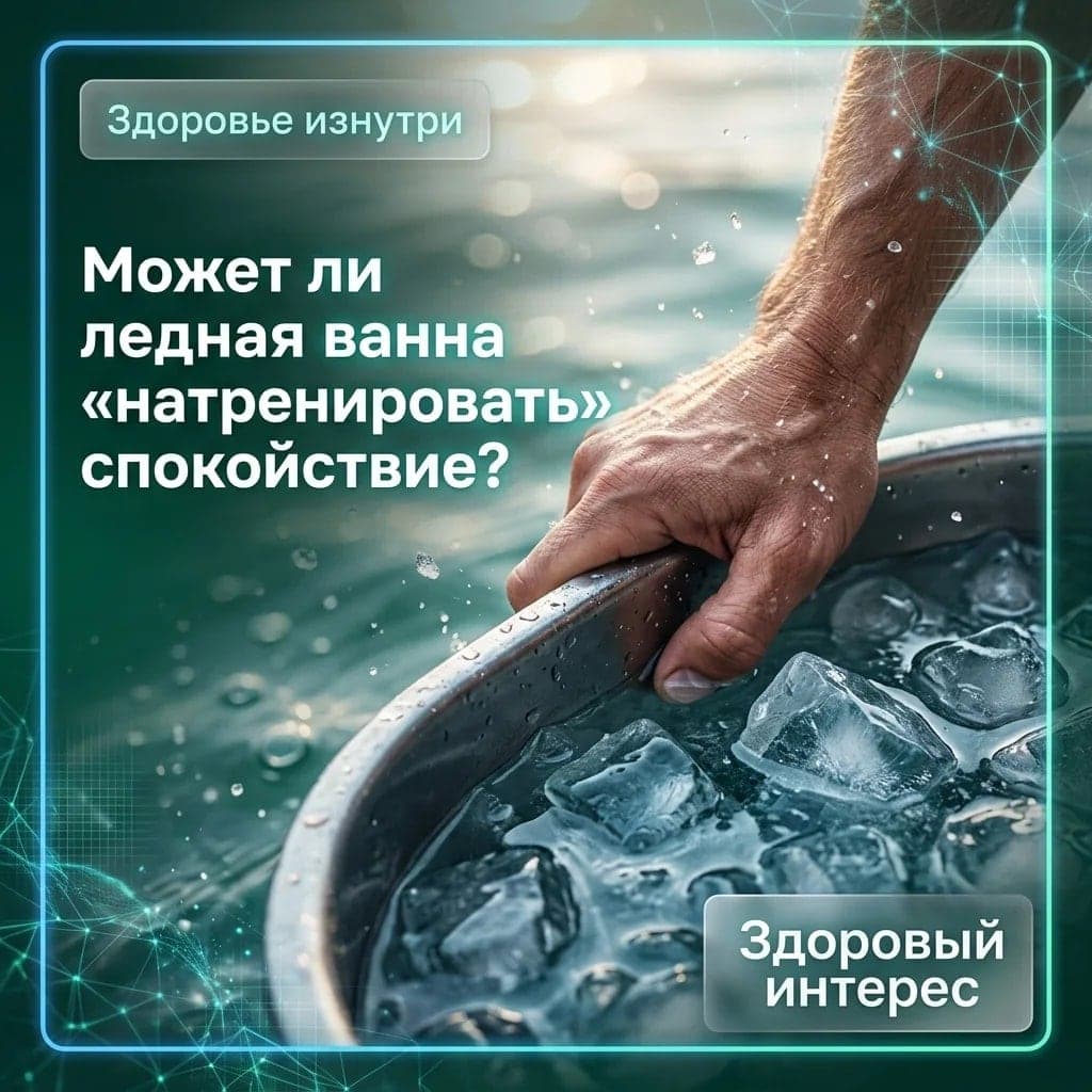 Может ли ледяная ванна «натренировать» спокойствие?