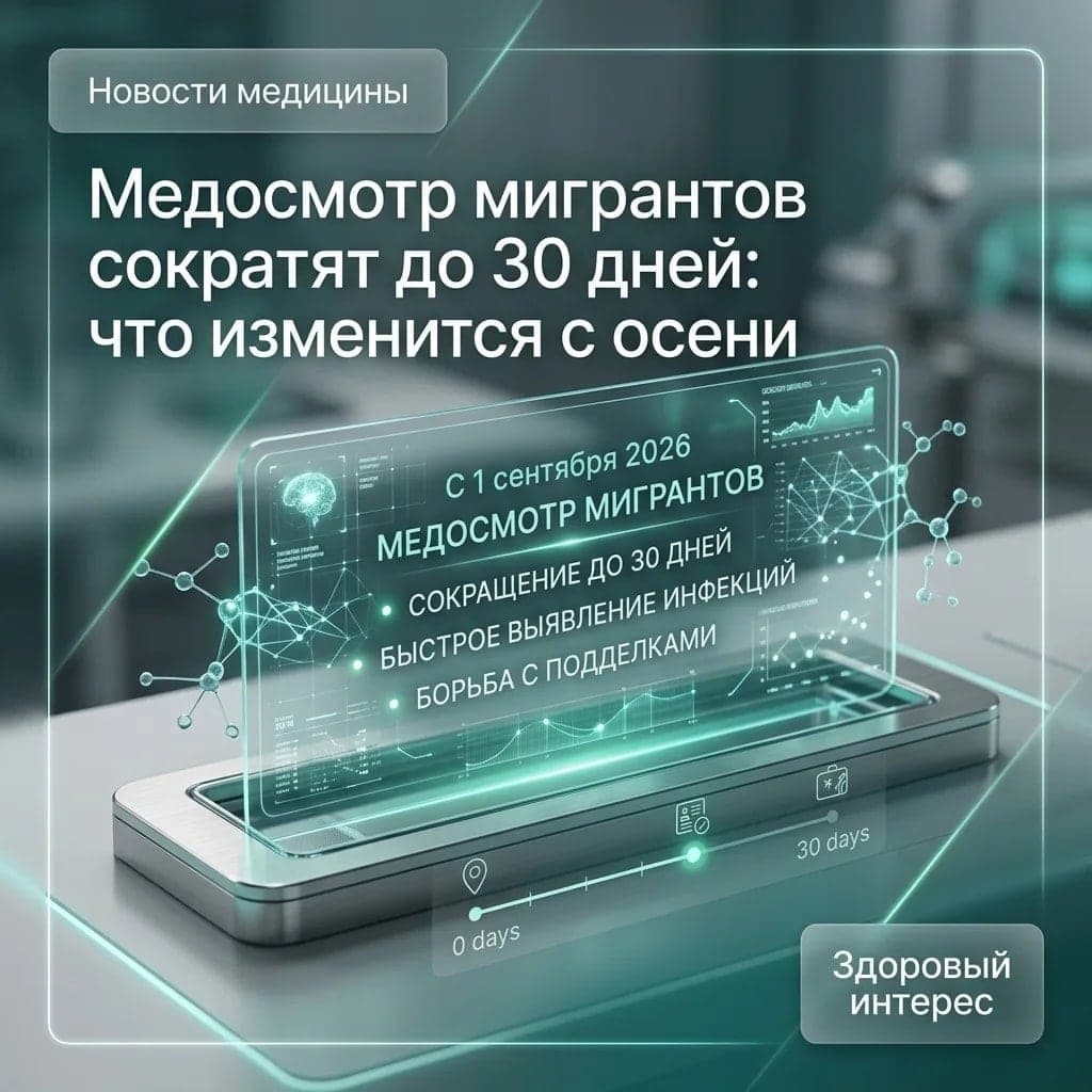Медосмотр мигрантов сократят до 30 дней: что изменится с осени