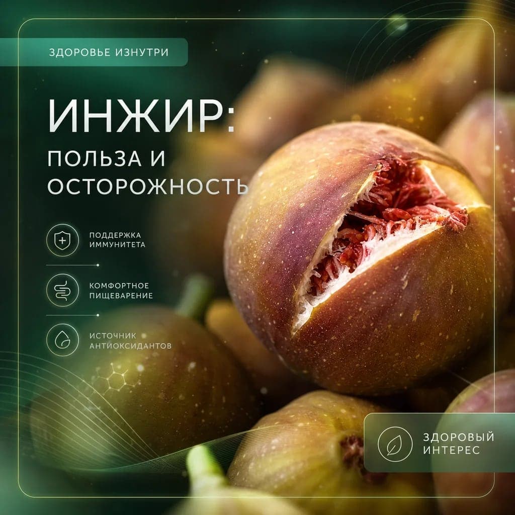 Почему инжир считают полезным и кому с ним стоит быть осторожнее